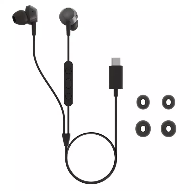 Philips TAE5008BK/00 laidinės ausinės su mikrofonu, USB Type-C, juodos