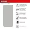 Displex privatumo apsauginis stiklas (10H) Samsung Galaxy S24/S25 su Eco montavimo rėmeliu