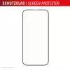 Displex Premium Anti-Reflex ekrano apsauga (antirefleksinė, pilnas dengimas, 10H), skirta Apple iPhone 16 Pro, su EASY-ON® Eco montavimo rėmeliu
