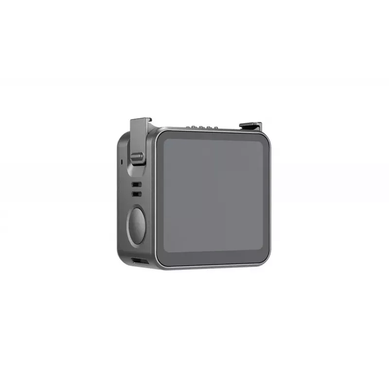 DJI Action 2 priekinis jutiklinis modulis CP.OS.00000189.01 su OLED ekranu, mikrofonais, microSD lizdu ir baterija