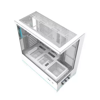 Korpusas Darkflash DY451 PRO, ATX, baltas