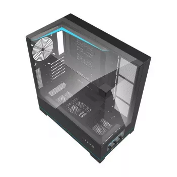 Kompiuterio korpusas Darkflash DY450 be ventiliatorių, ATX, juodas