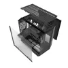 Darkflash DY470 juodas kompiuterio korpusas su 4 ventiliatoriais