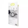 USB-A į Lightning laidas Baseus CALKLF-C19 2 m — aliuminio korpusas, 1,5 A, juodai raudonas