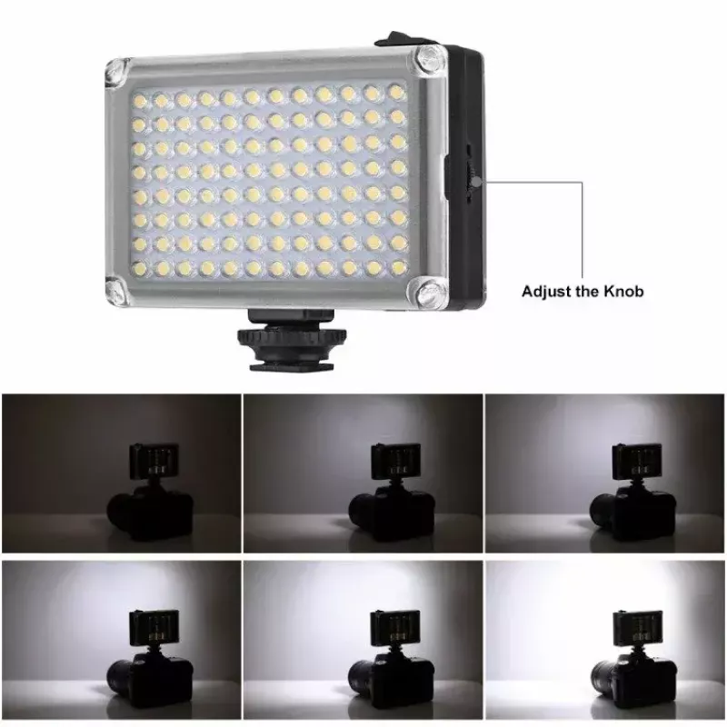 Puluz PU4096 LED vaizdo ir foto šviestuvas, 860 lm