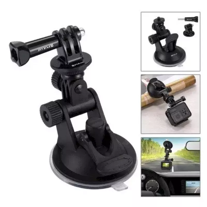 Priedų rinkinys Puluz PKT11 sportinėms kameroms – 20 dalių, suderinamas su Osmo Action 5 Pro