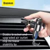 Pasyvus laikiklis Baseus Glaze Gravity mobiliesiems telefonams juodas