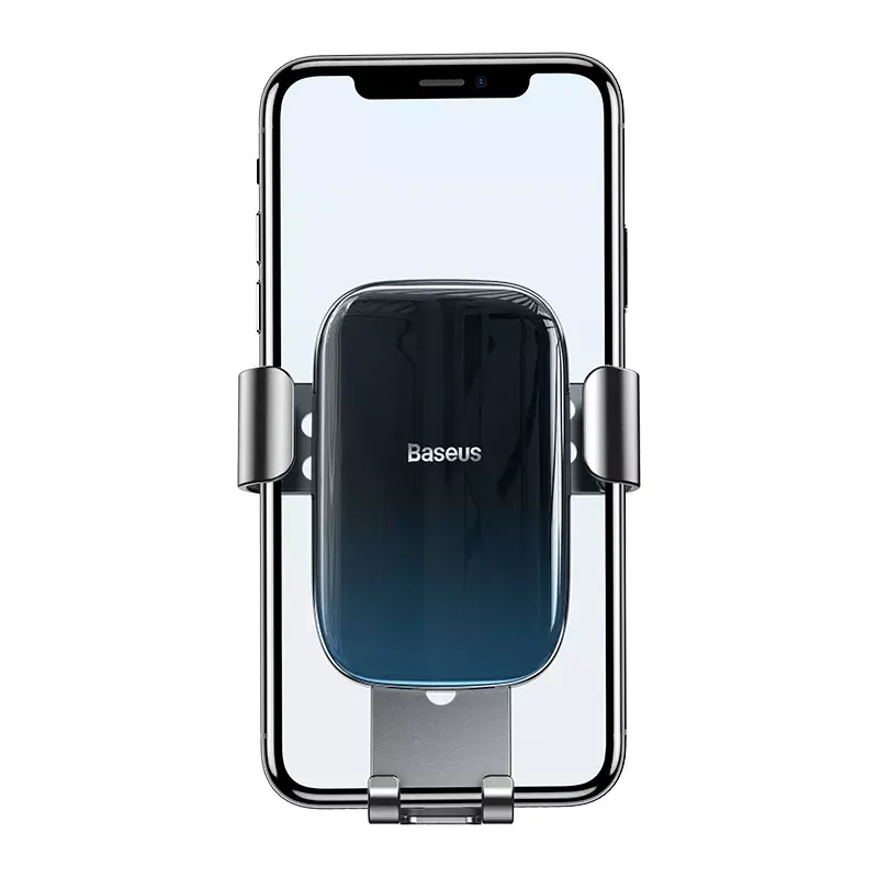 Pasyvus laikiklis Baseus Glaze Gravity mobiliesiems telefonams juodas