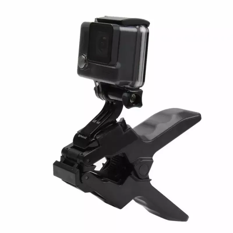 Puluz PU179 laikiklis su spaustuku veiksmo kameroms (tinka DJI, GoPro, Insta360)