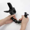 Puluz PU179 laikiklis su spaustuku veiksmo kameroms (tinka DJI, GoPro, Insta360)