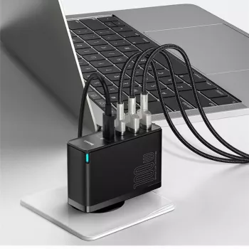 Baseus GaN2 4 prievadų greitasis įkroviklis 100W