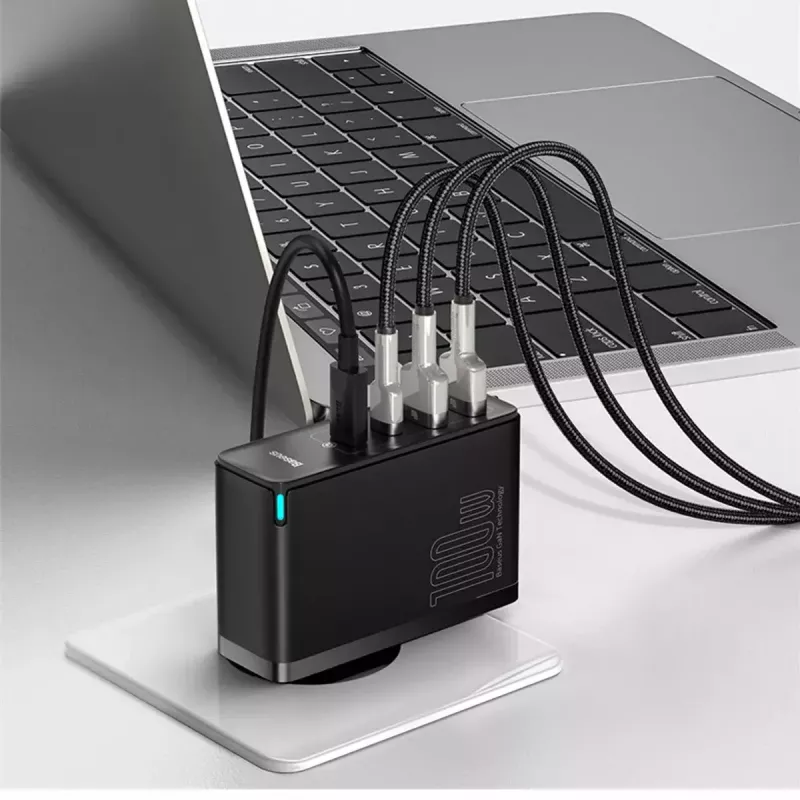 Baseus GaN2 4 prievadų greitasis įkroviklis 100W