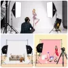 Softbox Puluz PU5070EU 50x70 cm su LED lempute 30W 5700K ir stovu