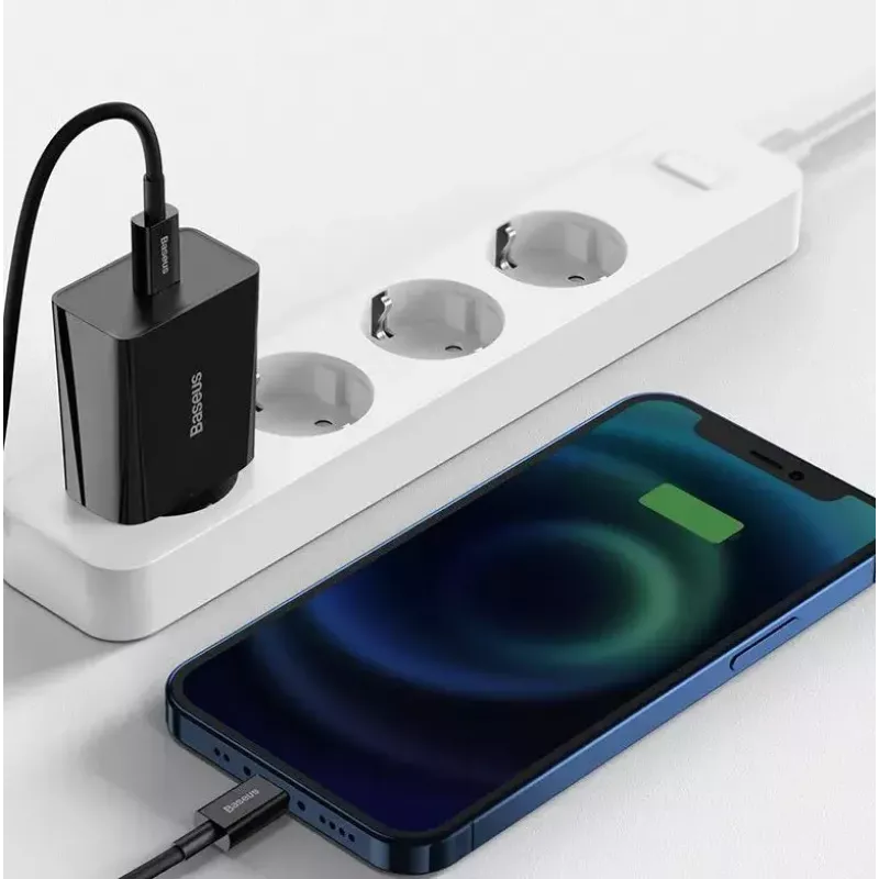 Įkroviklis Baseus Speed Mini Smartphone, juodas