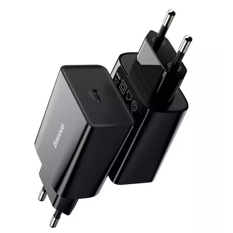 Įkroviklis Baseus Speed Mini Smartphone, juodas