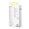 USB 2.0 duomenų kabelis Baseus Jelly Lightning į USB-A 1,2 m, juodas