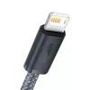 Baseus Dynamic 2m pilka Lightning į USB A laidas