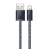 Baseus Dynamic 2m pilka Lightning į USB A laidas