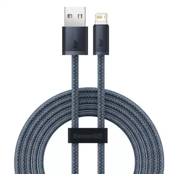 Baseus Dynamic 2m pilka Lightning į USB A laidas