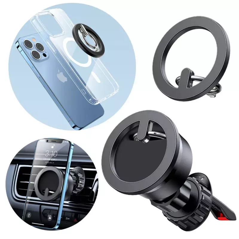 Automobilinis laikiklis Joyroom JR-ZS294 2-in-1 magnetinis su stovu – juodas