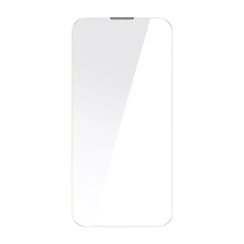 Grūdinto stiklo apsauga Baseus Crystal iPhone 14 Pro 0,3 mm, dulkėms atspari, 2 vnt.