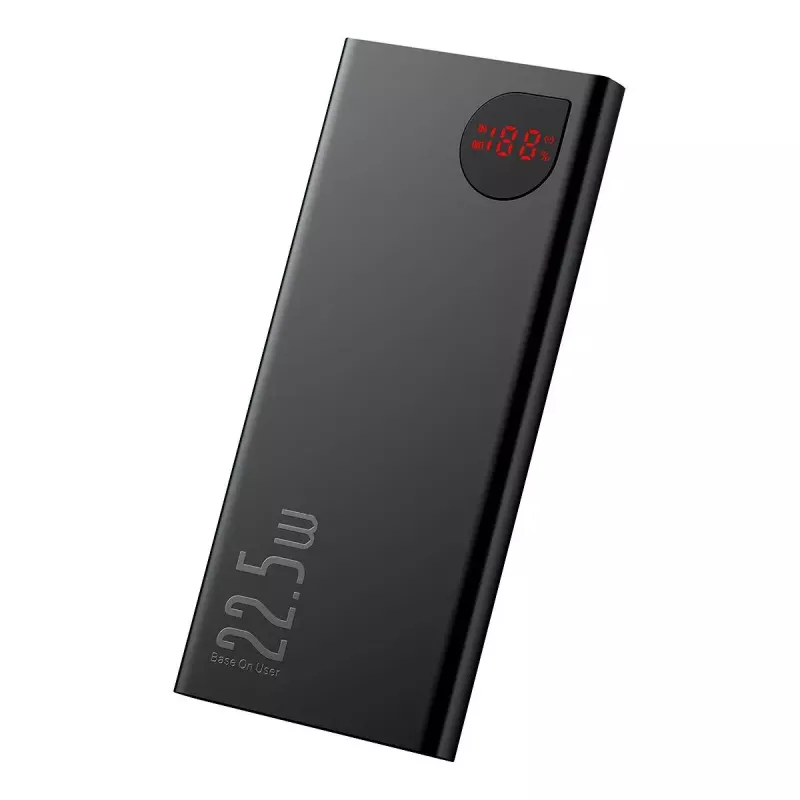 Baseus Adaman Metal 10000mAh 22.5W juodas