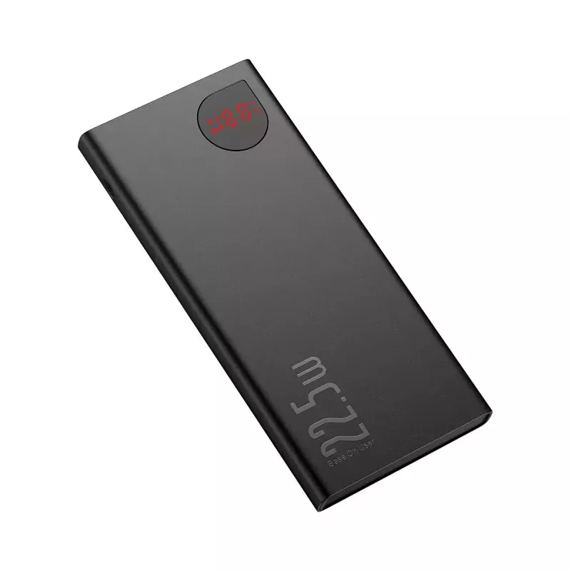 Baseus Adaman Metal 10000mAh 22.5W juodas
