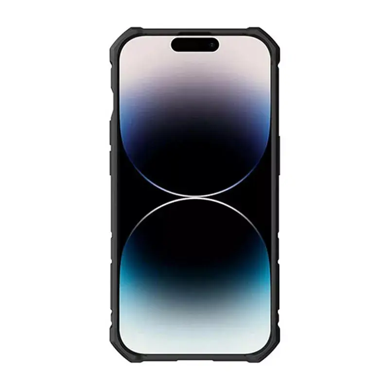 Dėklas Nillkin CamShield Armor Pro, skirtas iPhone 14 Pro Max, juodas, patvarus dizainas