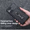 Dėklas Nillkin CamShield Armor Pro, skirtas iPhone 14 Pro Max, juodas, patvarus dizainas
