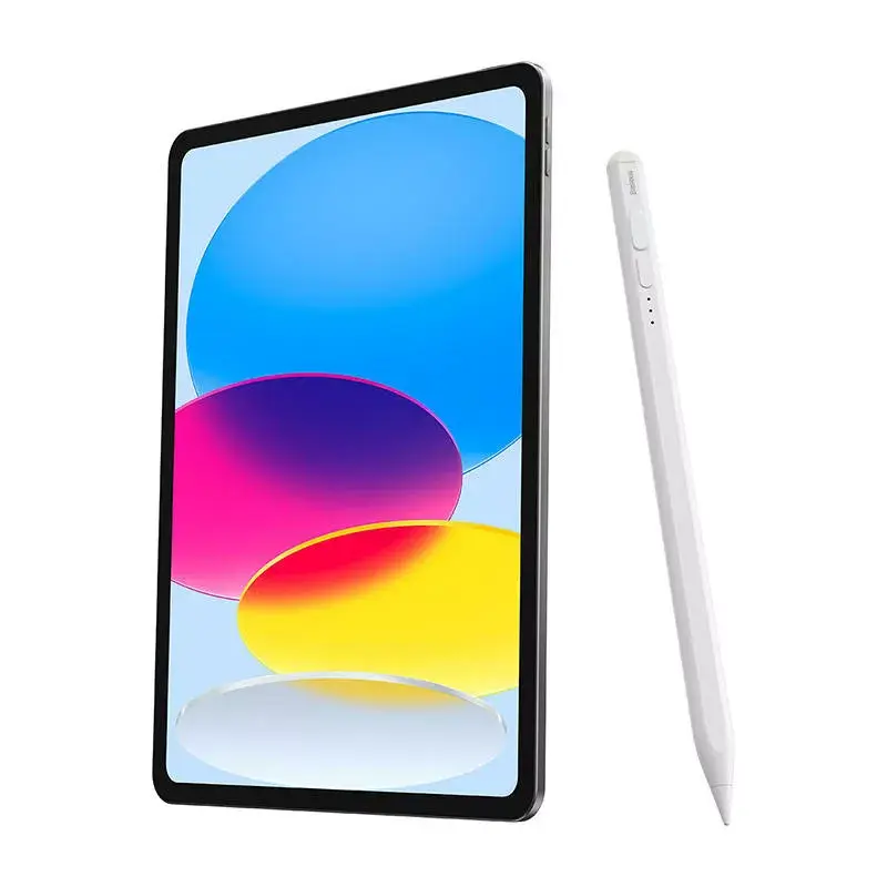 Aktyvus rašiklis „Baseus“ SXBC060402 su LED indikatoriais – Baltas