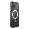 Dėklas Baseus Magnetic Crystal Clear iPhone 13, permatomas, su grūdinto stiklo ekrano apsauga