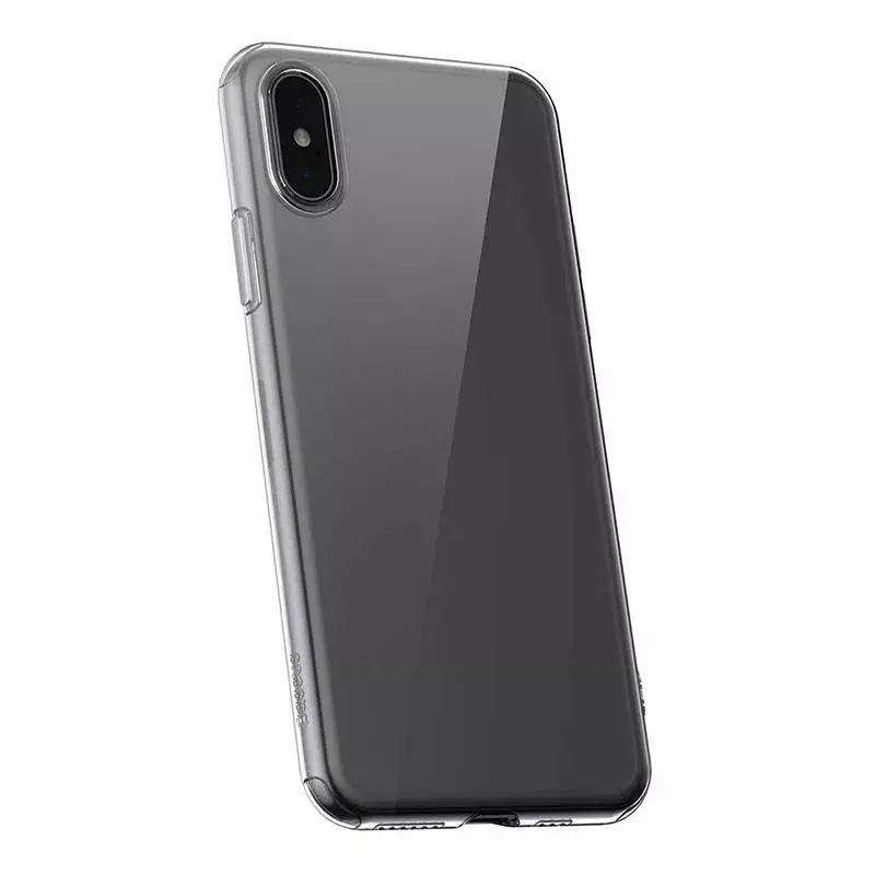 Permatomas plonas lengvas dėklas Baseus iPhone XS Max — skaidrus apsauginis telefonui
