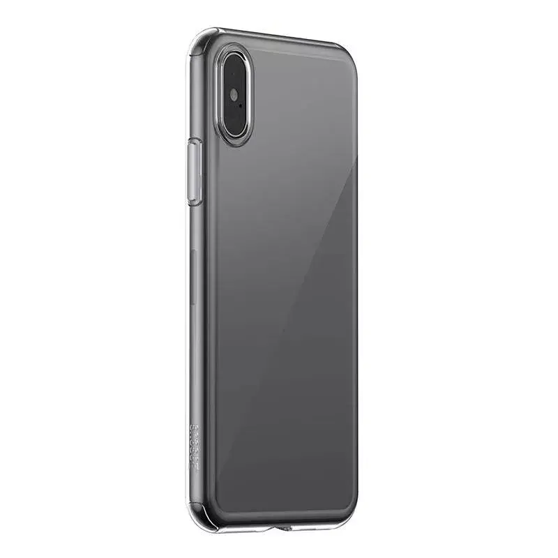 Permatomas plonas lengvas dėklas Baseus iPhone XS Max — skaidrus apsauginis telefonui