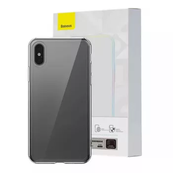 Permatomas plonas lengvas dėklas Baseus iPhone XS Max — skaidrus apsauginis telefonui