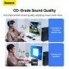 Baseus BA07 Mini Bluetooth adapteris PC, USB 5.3 belaidis Bluetooth imtuvas - juodas