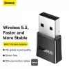 Baseus BA07 Mini Bluetooth adapteris PC, USB 5.3 belaidis Bluetooth imtuvas - juodas