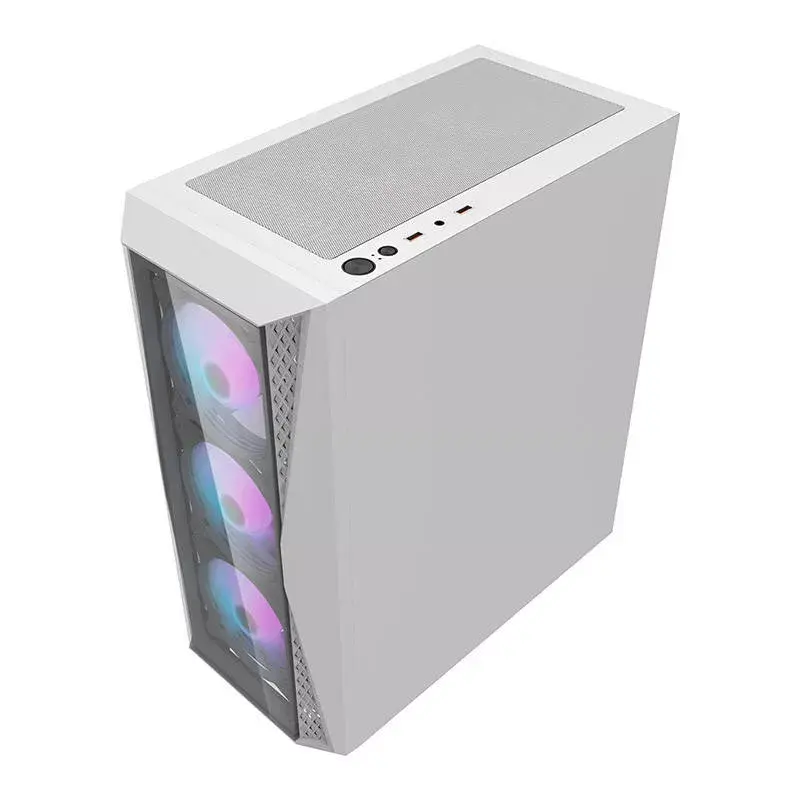 Kompiuterio korpusas Darkflash DK352 Plus ATX juodai baltas