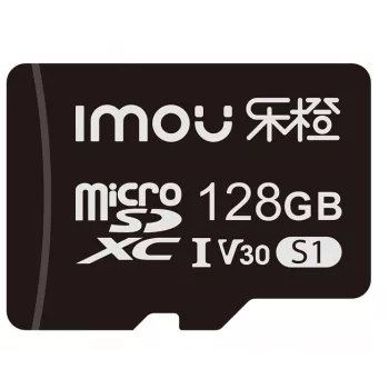 MicroSD atminties kortelė IMOU ST2-128-S1 — 128 GB, Class 10, U3, V30, NAND, juoda