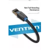 Tinklo kabelis Vention Cat.8 S/FTP RJ-45 – RJ-45 3 m, 40 GbE, 2000 MHz, juodas