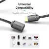 Vention AHCBI ilginamasis HDMI-A kištukas–HDMI-A lizdas kabelis, 3 m, 4K@60Hz, PVC, juodas