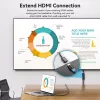 Vention AHCBI ilginamasis HDMI-A kištukas–HDMI-A lizdas kabelis, 3 m, 4K@60Hz, PVC, juodas