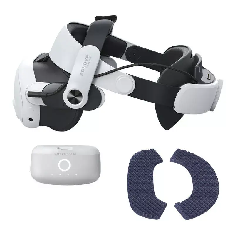Galvos dirželis su baterijų paketu BOBOVR M3 Pro, skirtas Oculus Quest 3