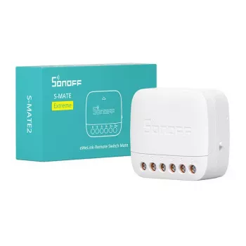 Belaidis jungiklis Sonoff S-MATE2 su WiFi valdymu ir nuotoline prieiga