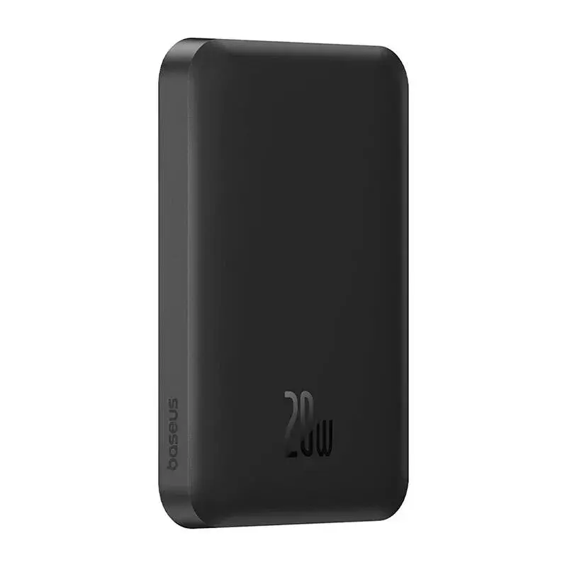 Magnetinis mini powerbankas Baseus 5000mAh 20W (juodas)
