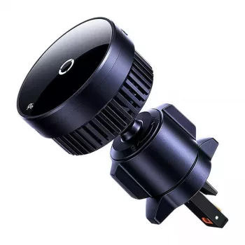 Automobilinis laikiklis Baseus MagPro C40164100121-01 15W Qi2.0 Juodas – belaidis magnetinis įkroviklis Qi2.0 telefonams