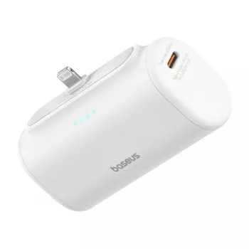 Powerbank Baseus Compact IP 5000 mAh 20 W (baltas)