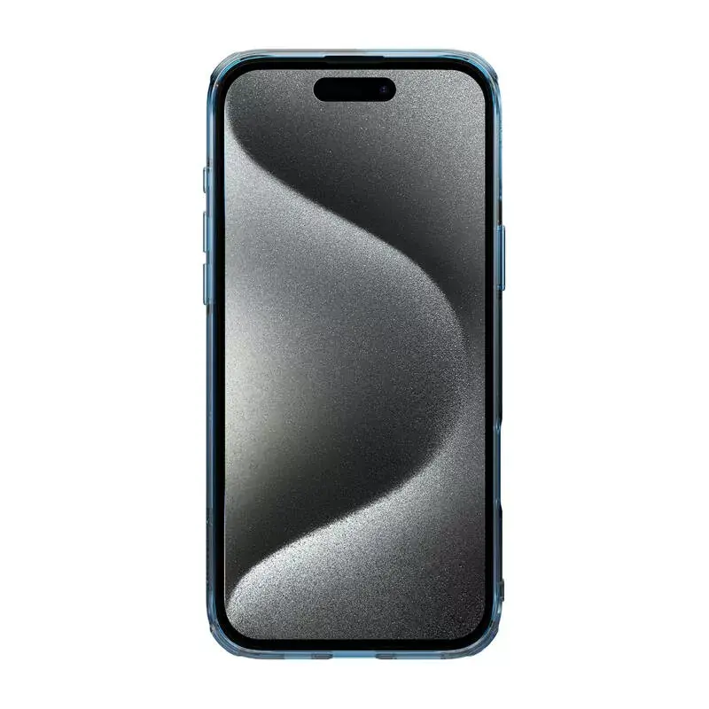 Nillkin Nature TPU Pro Magnetinis dėklas iPhone 16 Plus – mėlynas, plonas apsauginis dangtelis