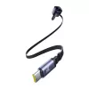 Automobilinis kroviklis Baseus Enjoyment Max 60W su integruotais USB-C kabeliais, 60W galia