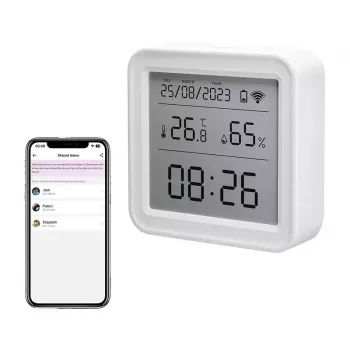 Gosund ST17 temperatūros ir drėgmės jutiklis su LCD ekranu (Zigbee)