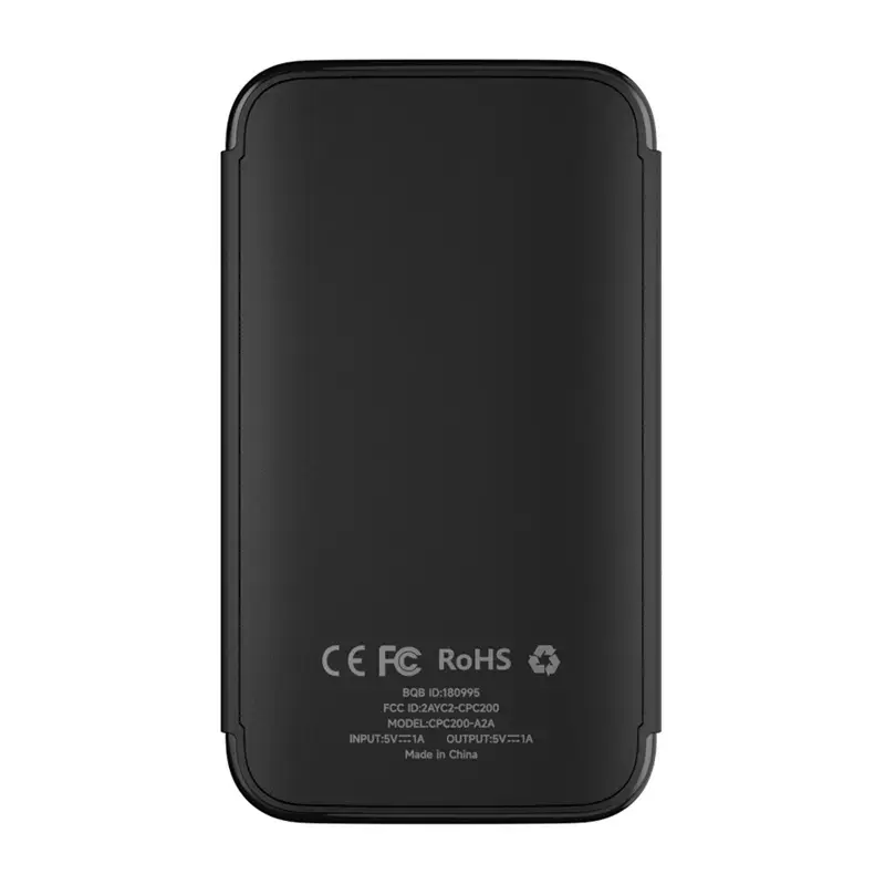 Belaidis adapteris Carlinkit CPC200-A2A, skirtas Android Auto — 5 GHz/2,4 GHz Wi‑Fi, Bluetooth 5.2, USB-C, 5V 1A